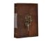  Hardcover New Brass Lock Blank Paper Leather Journal New Diary Handmade Sketchbook